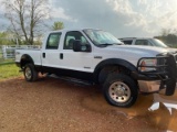 2005 FORD F250 SUPER DUTY TRUCK, MILES SHOWING: 230,000, 6.0 BEEN DELETED