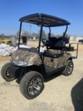 STINGER 48 EZGO GOLF CART, BATTERY POWERED, WITH CHARGER, MUD GRIP TIRES, R