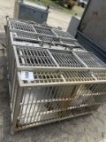 4 KENNEL CAGE ANIMAL CAGES