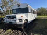 B700 BUS MADE INTO CAMPER, FORD DIESEL, GREAT FOR HUNTERS