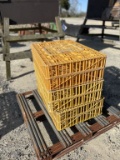 PALLET OF ANIMAL TRANSFER CAGES