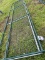 16' GREEN AND GALV WIRE MESH GATES (2)
