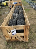 CRATE OF ATV TIRES AND RIMS (11)