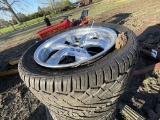 305/45R22 TIRES AND RIMS (4)