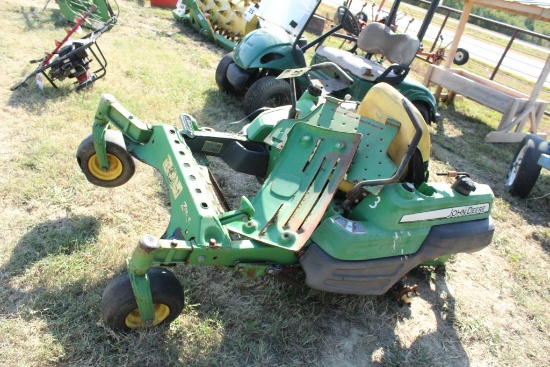 JOHN DEERE ZERO TURN MOWER, INOPERABLE, MODEL: 291054, TC910AH012030 (62436