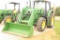 6120M JD TRACTOR, SHOWING 1103.6 HOURS, RUNS- IN GREAT CONDITION, SN: 1L06120MVKG938793