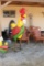 6' TALL METAL ROOSTER