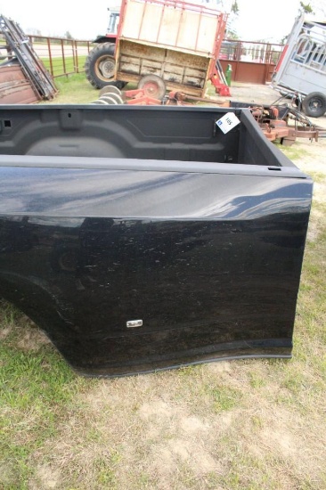 BLACK DODGE TRUCK BODY WITH BUMPER