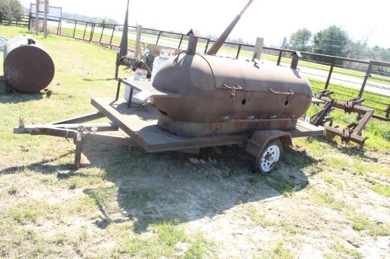6FT PROPANE COOKER WITH TRAILER