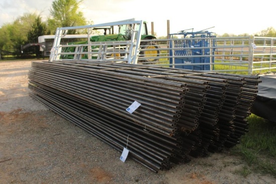 20 FT CONTINUOUS PIPE PANELS, 1 1/4 O.D 7/8 I.D