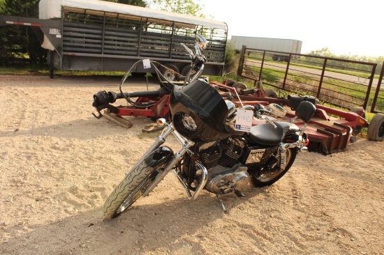 2003 HD HARLEY-DAVIDSON-, MODEL XL883, SN: 1HD4CAM173K458742, WT 500LB, RUNS, MILES 21415,