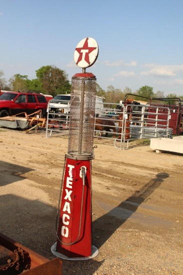 PHILLIPS METAL FUEL STATION DECORATIVE PUMP- 86''' TALL