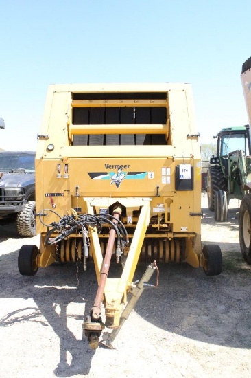 VERMEER BALER, 504M, 1VR31316271000352, COMES WITH MONITOR- IN THE OFFICE