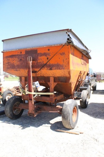 GRAVITY FLOW WAGON WITH AUGER, 3-4 TON