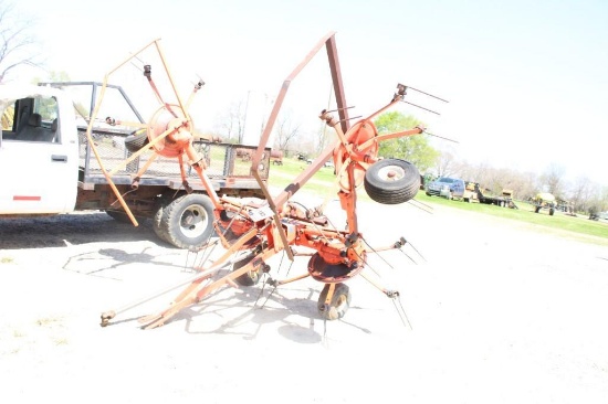 4 BASKET KUHN TETTER, SERIAL NO. 111414DAD898. MODEL NO. GF5001THA