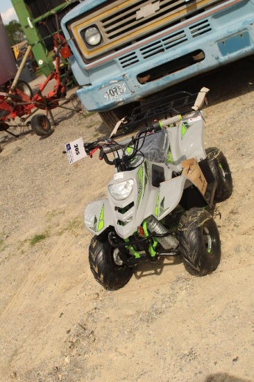 2025 TAOTAO 4 WHEELER- 110CC, MODEL: B110 GREEN, SN: A9BABDDD85SA000676