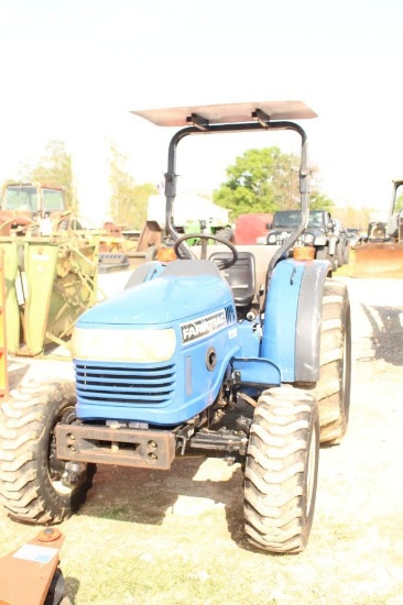 FARMTRAC TRACTOR, MODEL 360DTC,SN:10032, RUNS, SHOWING 548 HOURS, 4WD