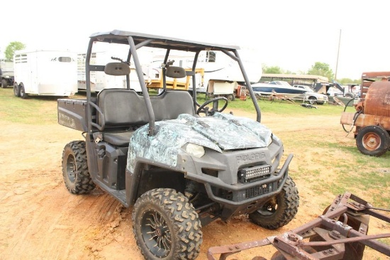 2009 POLARIS RANGER 700 EFI, MOSSEY OAK, SHOWING 4546 MILES, 736 HOURS, SN: 4XAHH68A792719413, RUNS