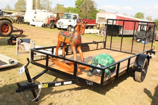 2025 TRIPLE R UTILITY TRAILER, 6X12, SN: 59N1U1215SB024358