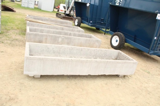 8X3 CONCRETE FEED TROUGH