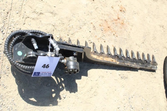2025 UNUSED FUTURE FT-LL1 HEDGE TRIMMER EXCAVATOR ATTACHMENT FIT TO 1-2 TON EXCAVATOR
