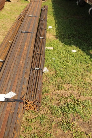 45 PIECES, 166 3/4'' X 20', SQUARE TUBING