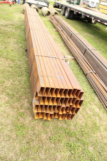 42 PIECES, 1/8'' X 5'' X2'' X 20' TUBING