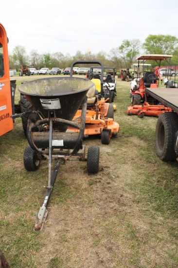 TERRAIN TOUGH PULL TYPE SPIN SPREADER