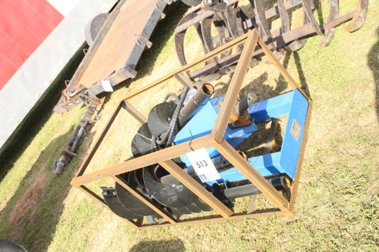 2024 AGT SKID STEER AUGER WITH 3 BITS, SN:SSECAG-Y24122801K,