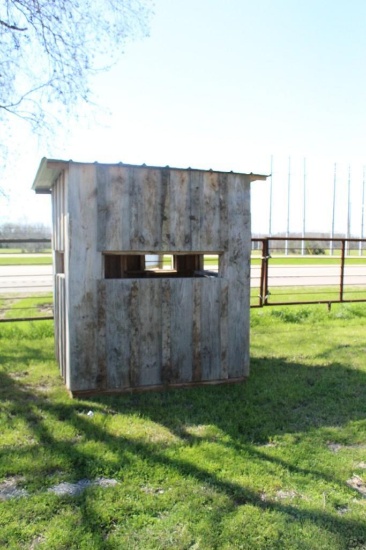 Shooting House (NEW) 73 1/2 x 61 1/2 from outside