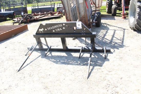 QA MAGNUM USA DOUBLE HAY SPEAR FIT TO SKID STEER