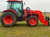 M5-111 KUBOTA TRACTOR, 4WD, SHOWING 1330 HOURS, RUNS, TOTAL WARRANTY COVERAGE UNTIL NOVEMBER 2025