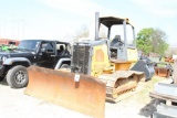 JOHN DEERE 450J DOZER, SHOWING 4731.1 HOURS, SN:1T0450JXAB0199881, RUNS