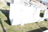 NEW 8' CONCRETE J BUNK FEEDER W/ LEGS