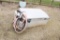 ALUMINUM FUEL TANK W/PUMP AND TOOL BOX