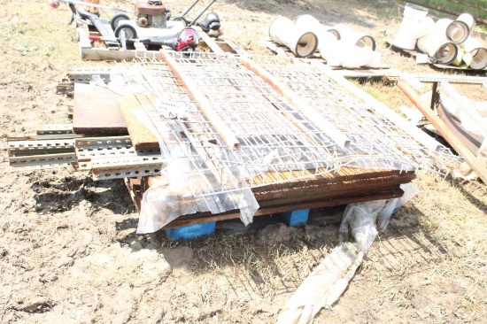METAL SHELVING FRAMES