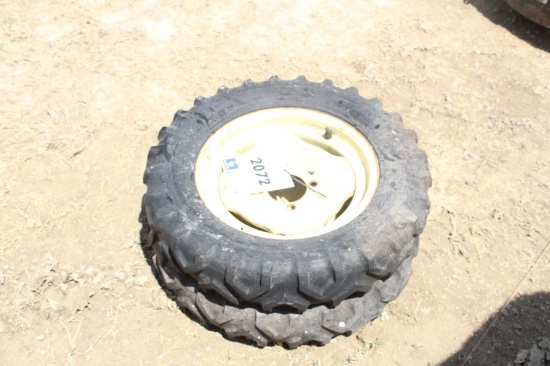 2CT JOHN DEERE TIRE & RIM 5.90-15
