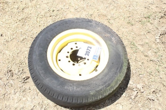 1CT JOHN DEERE TIRE & RIM 7.00-15