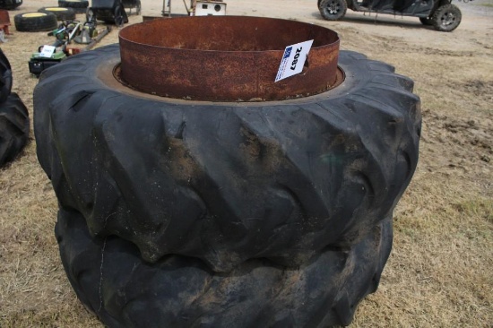 DUAL TRACTOR TIRES 18.4-34