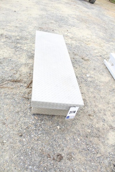 ALUMINUM TOOL BOX- 67 1/4'' LONG