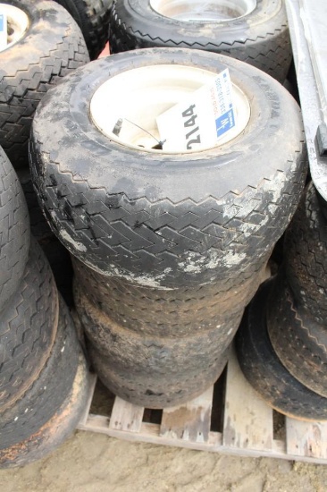 4 CT GOLF CART TIRES & RIMS 18X8.50-8