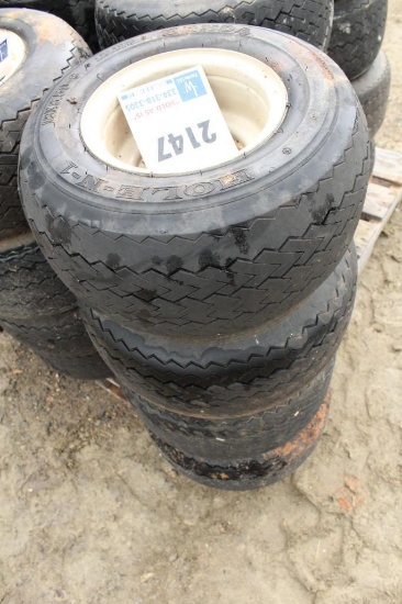 4 CT GOLF CART TIRES & RIMS 18X8.50-8