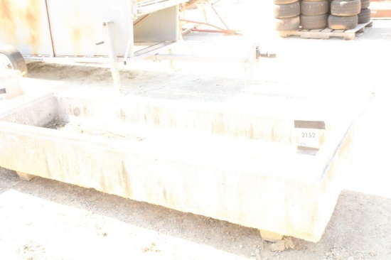 8X3 CONCRETE FEED TROUGH
