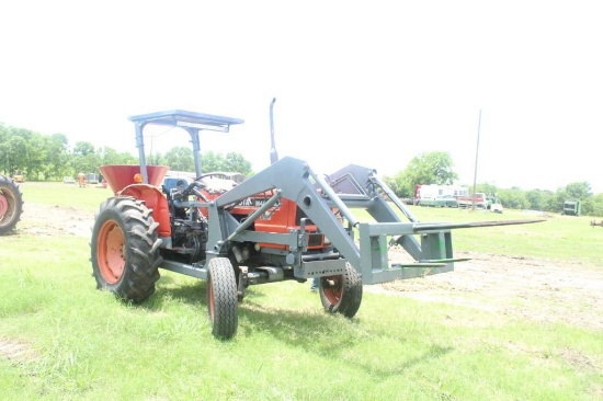M 4030 KUBOTA TRACTOR W/FRONTEND LOADERSHOWING 6448 HOURSSN: 4M4030S23116