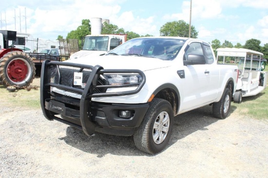 2020 FORD RANGER STX TRUCK W/ QUAD CAB, 2X4,RUNSSHOWING 83,365 MILES, VIN: 1FTER1EH9LLA28382