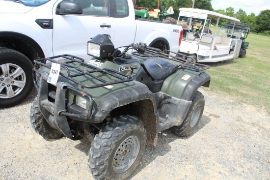 2003 HONDA RUBCION 500, 4X4, AUTOMATIC, RUNSSHOWING 486 HOURS & 2500 MILES,