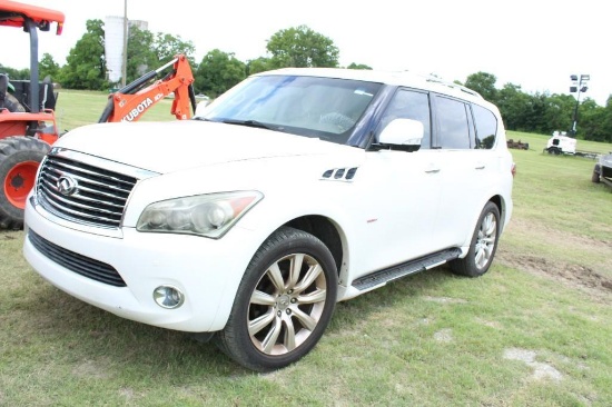 2012 INFINITE, RUNS/DRIVES, SHOWING 178,748, COLD AC, WT: 7500, TITLE IN HANDVIN: JN8AZ2NE1C9019171