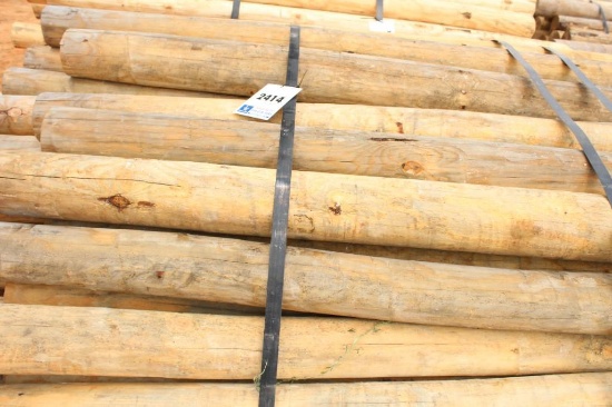 UNTREATED WOOD POSTASSORTMENT OF WIDTH AND LENGTHS, EST 40-45 COUNT