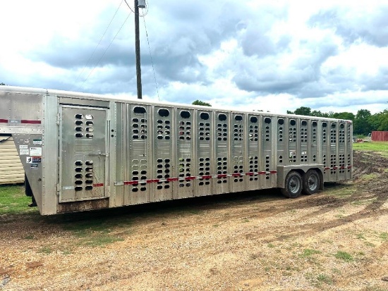 2019 Wilson Stock Trailer 32'Vin: 1W17322S7L5558053Model: NPSGN-8432T