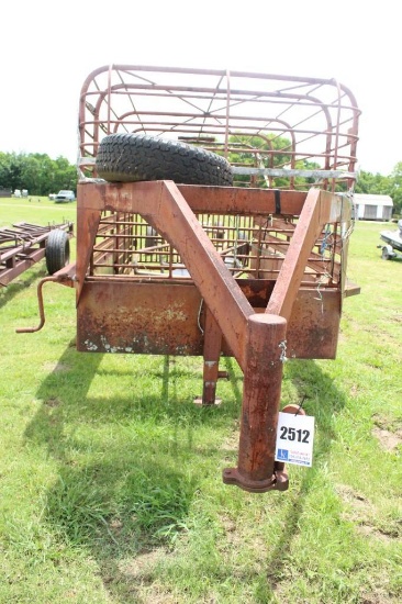 16' NECK OVER STOCK TRAILER W/ONE CUT GATENEEDS FLOORHJLD14612832